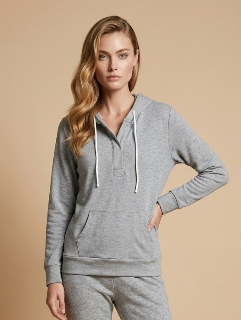Lucy Gray Hoodie Kangeroo Pockets, Sz L Good Condition